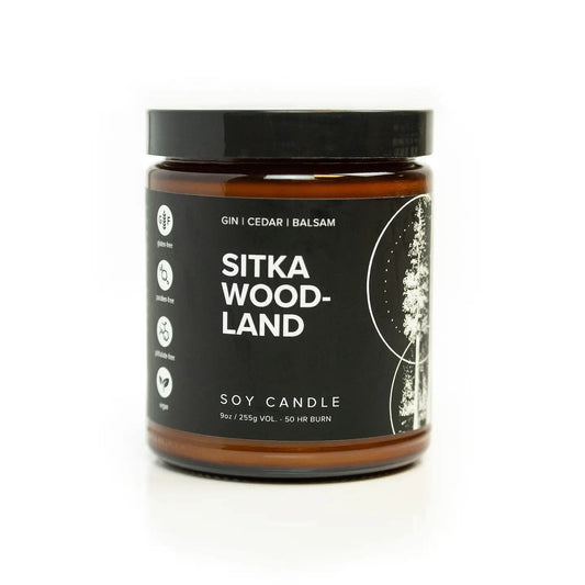 Sitka Woodland Natural Soy Candle 9 oz